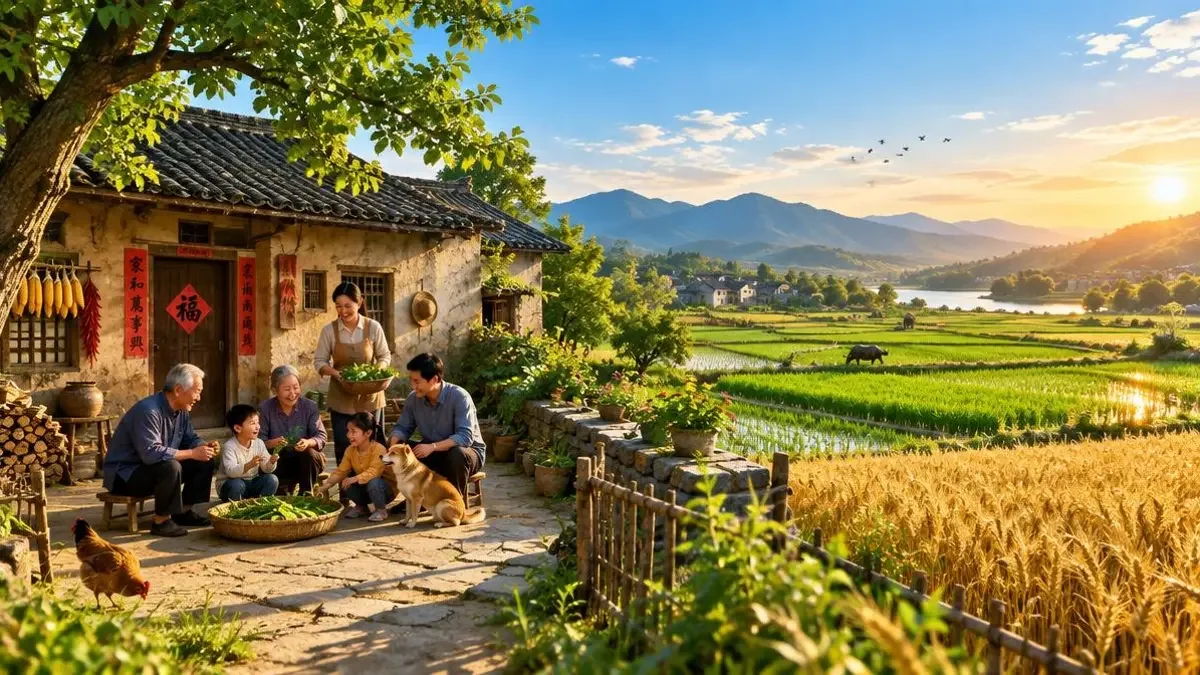 亲情感悟：老屋与麦田的守望专题封面 - 红果免费短剧专题策划