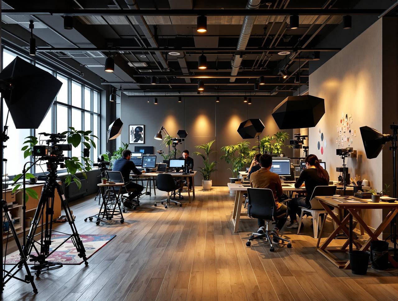 樱花视频传媒公司办公环境