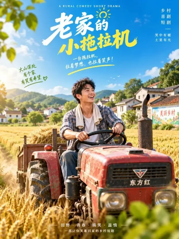我在村里当首富封面 - 红果免费短剧乡村逆袭短剧